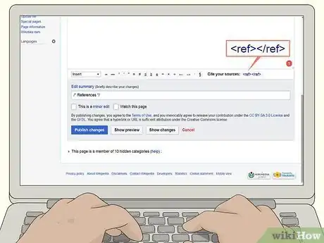Image titled Cite Sources on Wikipedia Step 5