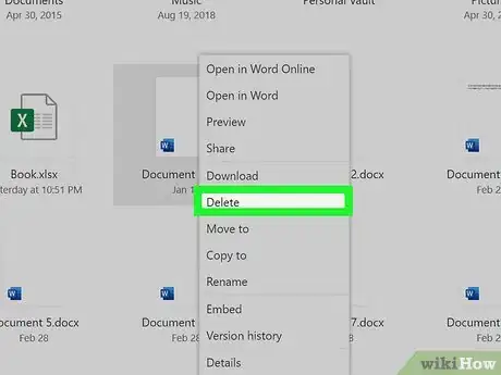 Image titled Delete a Word File on a PC Step 7
