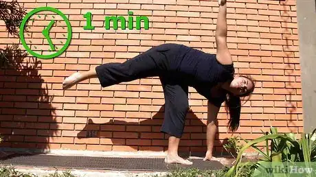 Image titled Do the Revolved Half Moon Pose in Yoga Step 9