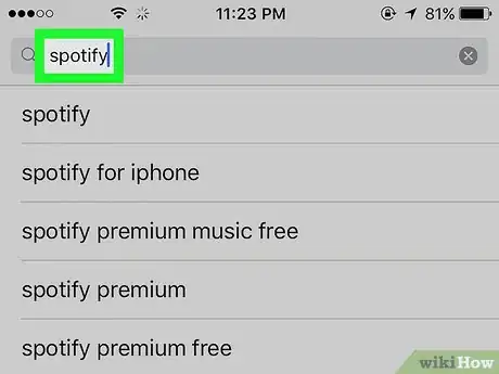 Image titled Create a Spotify Account Without Facebook on iPhone or iPad Step 2