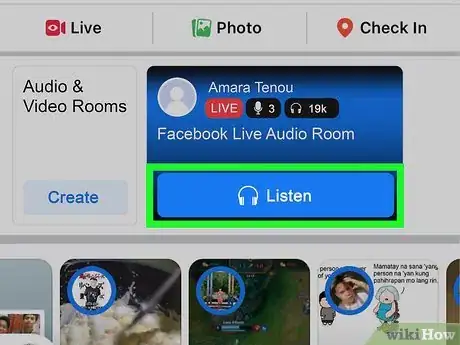 Image titled Facebook Live Audio Rooms Podcasts and Soundbites Step 8