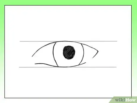 Image titled Draw a Realistic Manga Eye Step 4
