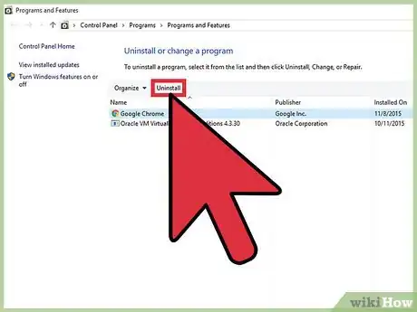 Image titled Uninstall Programs in Windows 10 Step 13