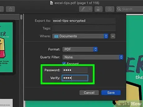 Image titled Password Protect a PDF on Mac Step 5