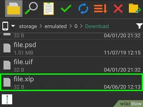 Image titled Open a XIP File on Android Step 4
