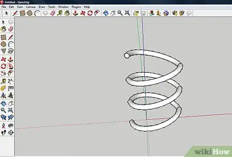 Image titled Make a Spring in SketchUp Step 16