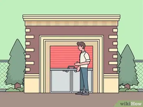 Image titled Open a Storage Unit Door Step 2