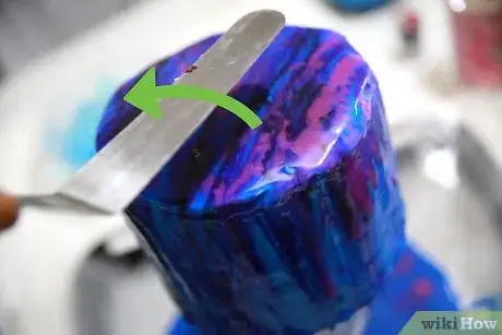 Image titled Make a Galaxy Mirror Cake Step 20
