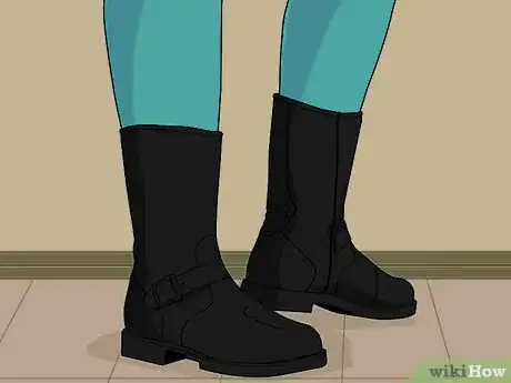Image titled Wear Biker Boots Step 1