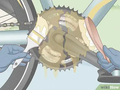 Image titled Clean Chainrings Step 5