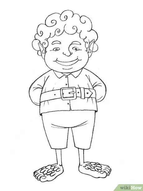 Image titled Draw a Hobbit Step 8