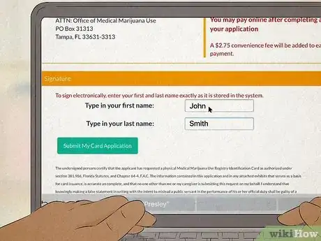 Image titled Get a Medical Marijuana Card in Florida Step 9