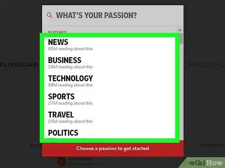Image titled Create a Flipboard Account on PC or Mac Step 5