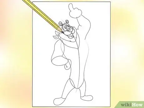 Image titled Draw and Color Tony the Tiger Step 6