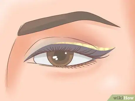Image titled Wear Holographic Eyeliner Step 7