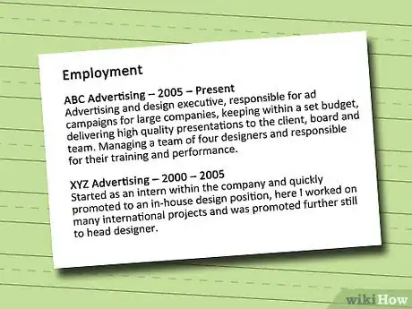 Image titled Write a Resume for an Advertising Job Step 10