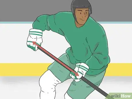 Image titled Take a Slapshot in Ice Hockey Step 3