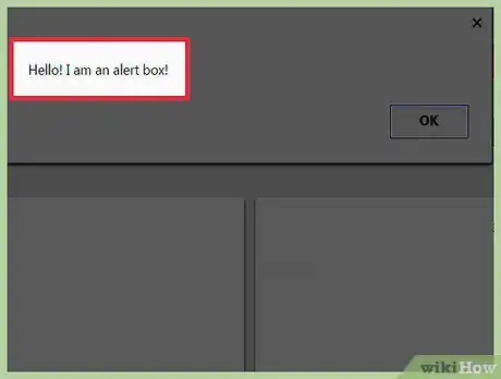Image titled Create a Basic Alert Box in Javascript Step 5