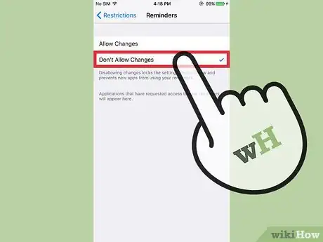 Image titled Set Reminder Restrictions on an iPhone Step 7