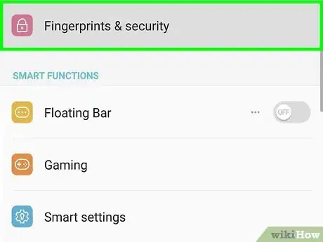 Image titled Set Up the Fingerprint Scanner on an Android Device Step 7