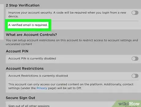 Image titled Get a Hacked ROBLOX Account Back Step 8