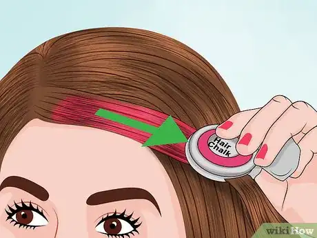 Image titled Color Streak a Ponytail Step 3