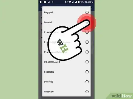 Image titled Change Your Relationship Status on Facebook Step 5