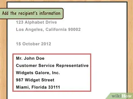 Image titled Write a Business Letter Step 5