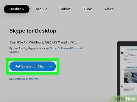 Image titled Download Skype for Mac Step 2