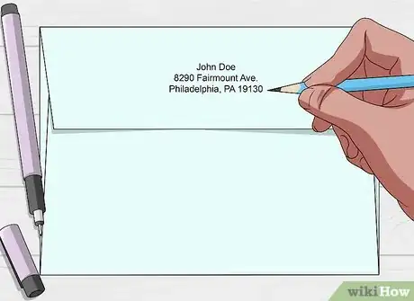 Image titled Address Save the Date Cards for a Wedding Step 5