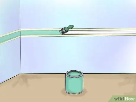 Image titled Paint a Wall Chair Rail Step 8