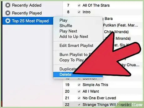 Image titled Delete an iTunes Playlist Step 5