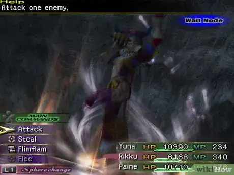 Image titled Get Secret Dresspheres in Final Fantasy X‐2 Step 1