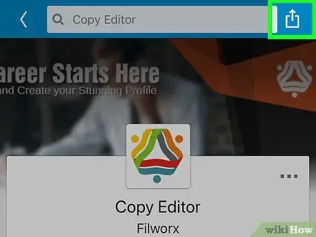 Image titled Share a Job Posting on LinkedIn Step 4