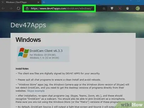 Image titled Use Your Phone As a Webcam Step 2