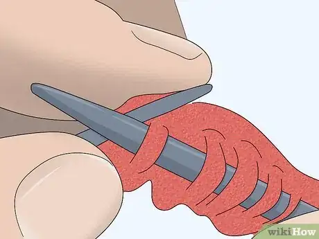 Image titled Knit Jewelry with Yarn Step 7
