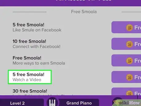 Image titled Get Lots of Smoolas in Smule Magic Piano Step 2