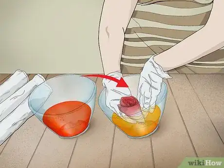 Image titled Ombre Dye Table Runners Step 12