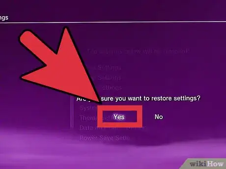 Image titled Reset the Default Settings of PS3 Step 5