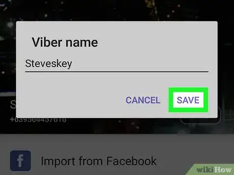 Image titled Change Name on Viber on Android Step 6