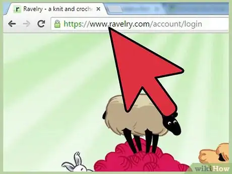 Image titled Add a Pattern to Ravelry Step 1