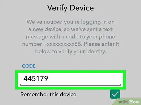 Image titled Recover Snapchat on Android Step 21