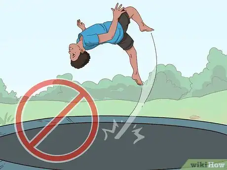 Image titled Stay Safe when Using a Trampoline Step 9