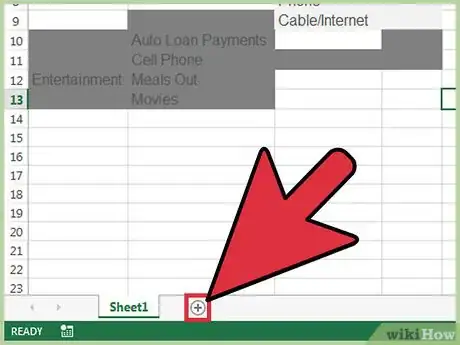 Image titled Add a New Tab in Excel Step 2