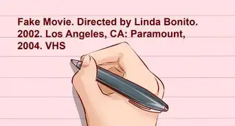 Write a Film Bibliography