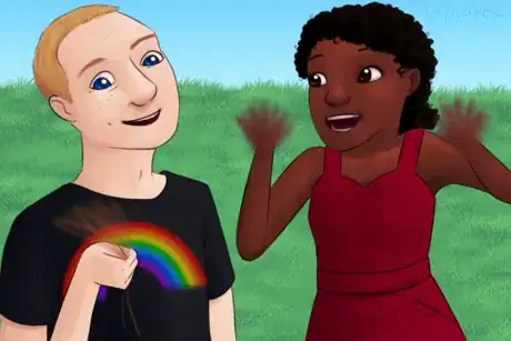 Image titled Happy Autistic Man and Woman.png