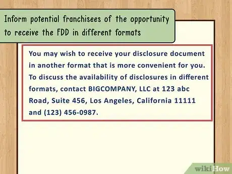 Image titled Create Disclosure Statements for a Franchise Step 6