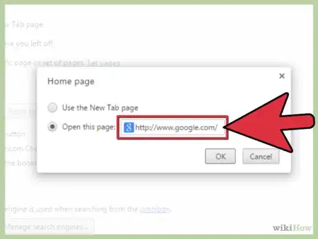 Image titled Make Google Your Homepage on Chrome Step 6.png