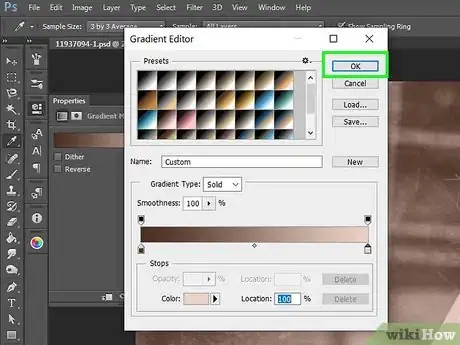 Image titled Use a Gradient Map Adjustment Layer to Colorize Your Photo Step 10