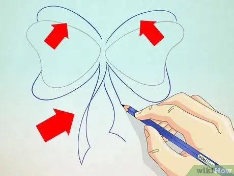 Image titled Draw a Ribbon Step 2
